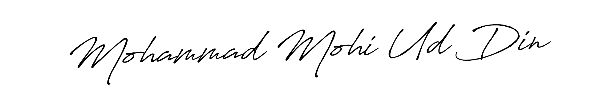 You can use this online signature creator to create a handwritten signature for the name Mohammad Mohi Ud Din. This is the best online autograph maker. Mohammad Mohi Ud Din signature style 7 images and pictures png