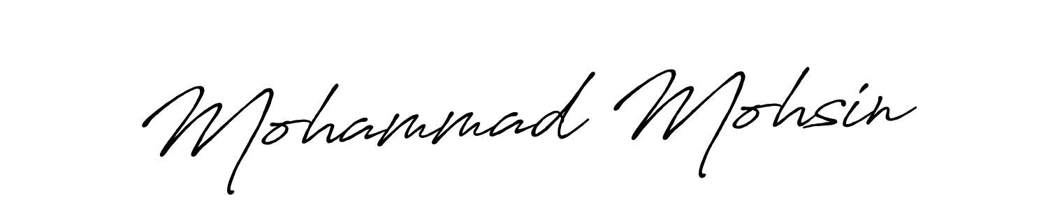 You should practise on your own different ways (Antro_Vectra_Bolder) to write your name (Mohammad Mohsin) in signature. don't let someone else do it for you. Mohammad Mohsin signature style 7 images and pictures png