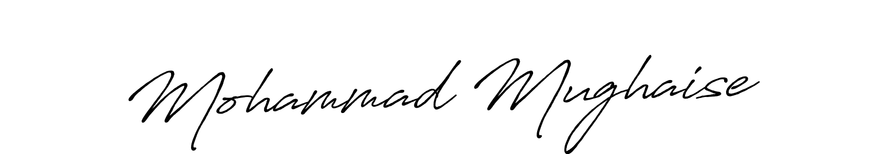 How to Draw Mohammad Mughaise signature style? Antro_Vectra_Bolder is a latest design signature styles for name Mohammad Mughaise. Mohammad Mughaise signature style 7 images and pictures png