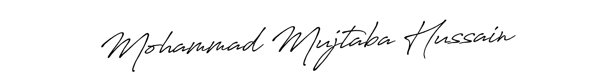 It looks lik you need a new signature style for name Mohammad Mujtaba Hussain. Design unique handwritten (Antro_Vectra_Bolder) signature with our free signature maker in just a few clicks. Mohammad Mujtaba Hussain signature style 7 images and pictures png