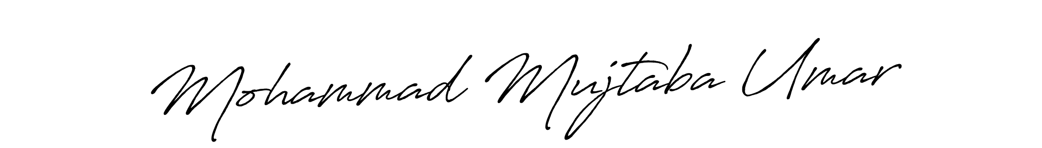 Antro_Vectra_Bolder is a professional signature style that is perfect for those who want to add a touch of class to their signature. It is also a great choice for those who want to make their signature more unique. Get Mohammad Mujtaba Umar name to fancy signature for free. Mohammad Mujtaba Umar signature style 7 images and pictures png