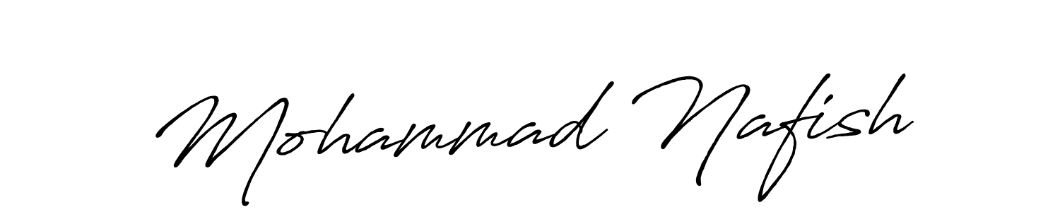 Similarly Antro_Vectra_Bolder is the best handwritten signature design. Signature creator online .You can use it as an online autograph creator for name Mohammad Nafish. Mohammad Nafish signature style 7 images and pictures png