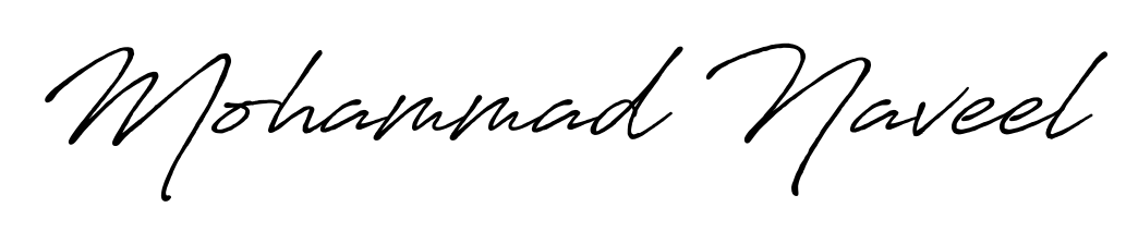 Mohammad Naveel stylish signature style. Best Handwritten Sign (Antro_Vectra_Bolder) for my name. Handwritten Signature Collection Ideas for my name Mohammad Naveel. Mohammad Naveel signature style 7 images and pictures png