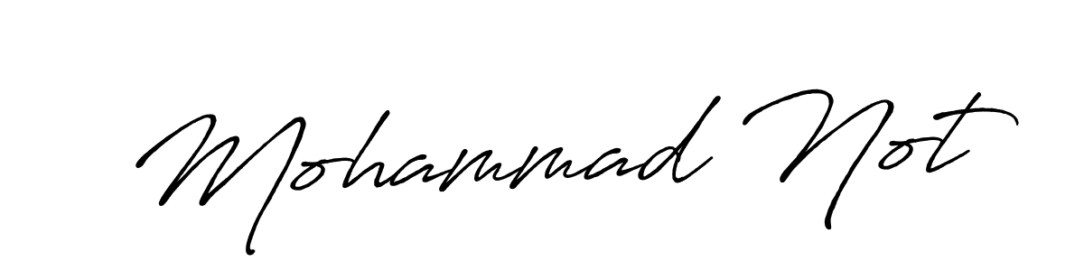 Antro_Vectra_Bolder is a professional signature style that is perfect for those who want to add a touch of class to their signature. It is also a great choice for those who want to make their signature more unique. Get Mohammad Not name to fancy signature for free. Mohammad Not signature style 7 images and pictures png