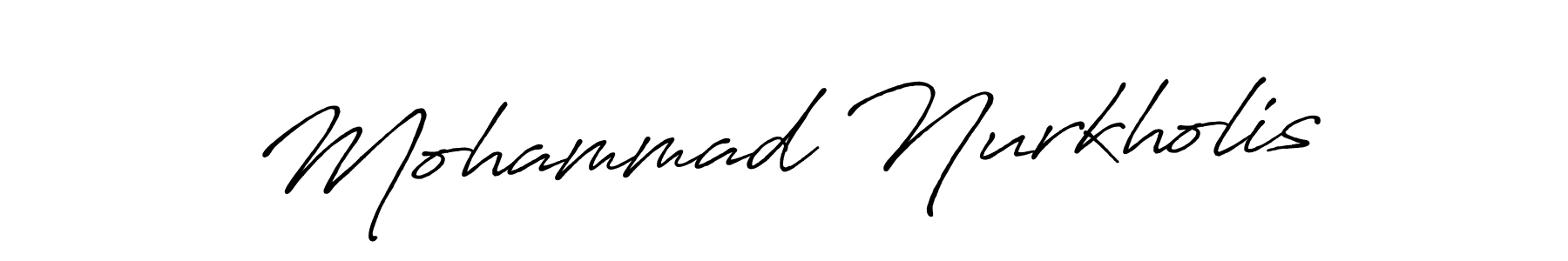 Once you've used our free online signature maker to create your best signature Antro_Vectra_Bolder style, it's time to enjoy all of the benefits that Mohammad Nurkholis name signing documents. Mohammad Nurkholis signature style 7 images and pictures png