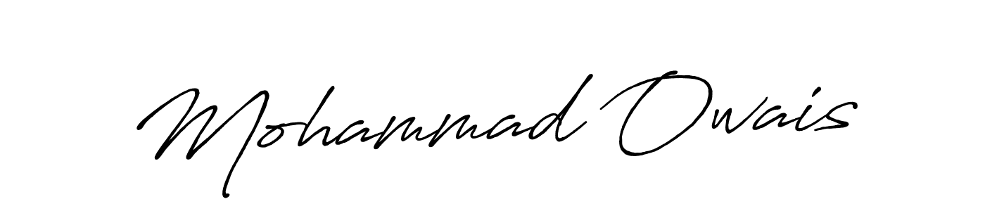 Also You can easily find your signature by using the search form. We will create Mohammad Owais name handwritten signature images for you free of cost using Antro_Vectra_Bolder sign style. Mohammad Owais signature style 7 images and pictures png