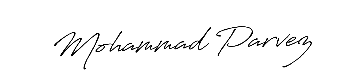 Here are the top 10 professional signature styles for the name Mohammad Parvez. These are the best autograph styles you can use for your name. Mohammad Parvez signature style 7 images and pictures png