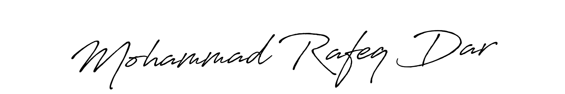 Also we have Mohammad Rafeq Dar name is the best signature style. Create professional handwritten signature collection using Antro_Vectra_Bolder autograph style. Mohammad Rafeq Dar signature style 7 images and pictures png