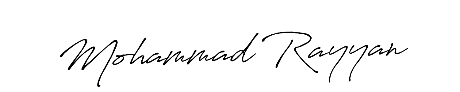 Best and Professional Signature Style for Mohammad Rayyan. Antro_Vectra_Bolder Best Signature Style Collection. Mohammad Rayyan signature style 7 images and pictures png