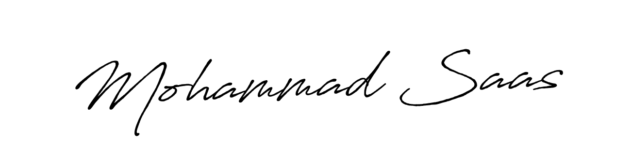 Also we have Mohammad Saas name is the best signature style. Create professional handwritten signature collection using Antro_Vectra_Bolder autograph style. Mohammad Saas signature style 7 images and pictures png