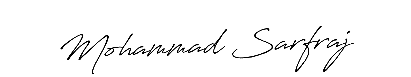 It looks lik you need a new signature style for name Mohammad Sarfraj. Design unique handwritten (Antro_Vectra_Bolder) signature with our free signature maker in just a few clicks. Mohammad Sarfraj signature style 7 images and pictures png