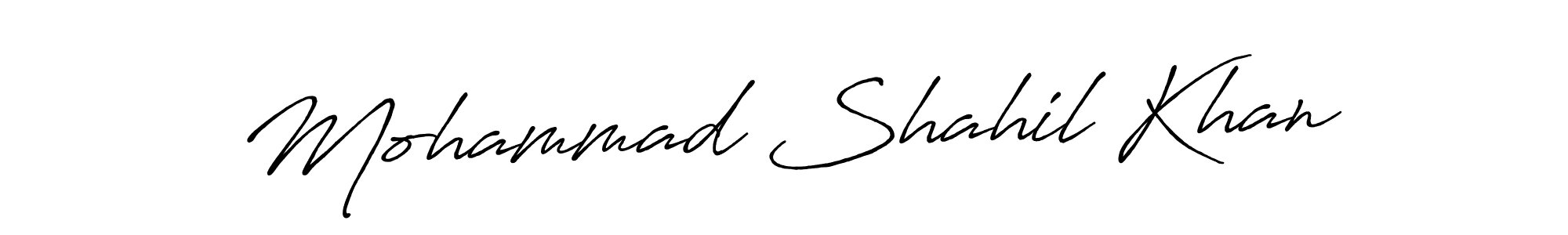 Also You can easily find your signature by using the search form. We will create Mohammad Shahil Khan name handwritten signature images for you free of cost using Antro_Vectra_Bolder sign style. Mohammad Shahil Khan signature style 7 images and pictures png