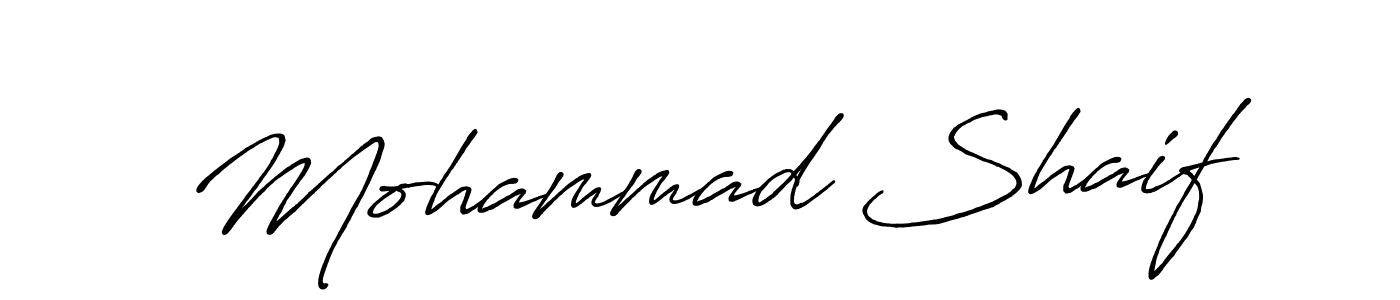 How to make Mohammad Shaif signature? Antro_Vectra_Bolder is a professional autograph style. Create handwritten signature for Mohammad Shaif name. Mohammad Shaif signature style 7 images and pictures png