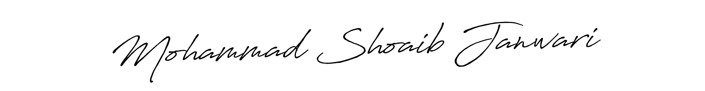 if you are searching for the best signature style for your name Mohammad Shoaib Janwari. so please give up your signature search. here we have designed multiple signature styles  using Antro_Vectra_Bolder. Mohammad Shoaib Janwari signature style 7 images and pictures png