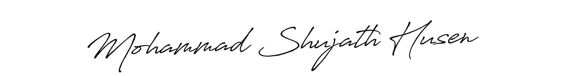 This is the best signature style for the Mohammad Shujath Husen name. Also you like these signature font (Antro_Vectra_Bolder). Mix name signature. Mohammad Shujath Husen signature style 7 images and pictures png