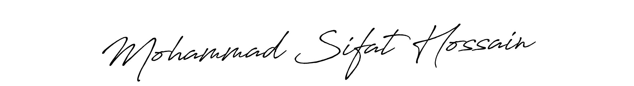 Also we have Mohammad Sifat Hossain name is the best signature style. Create professional handwritten signature collection using Antro_Vectra_Bolder autograph style. Mohammad Sifat Hossain signature style 7 images and pictures png