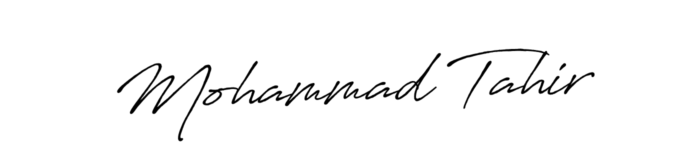 Similarly Antro_Vectra_Bolder is the best handwritten signature design. Signature creator online .You can use it as an online autograph creator for name Mohammad Tahir. Mohammad Tahir signature style 7 images and pictures png