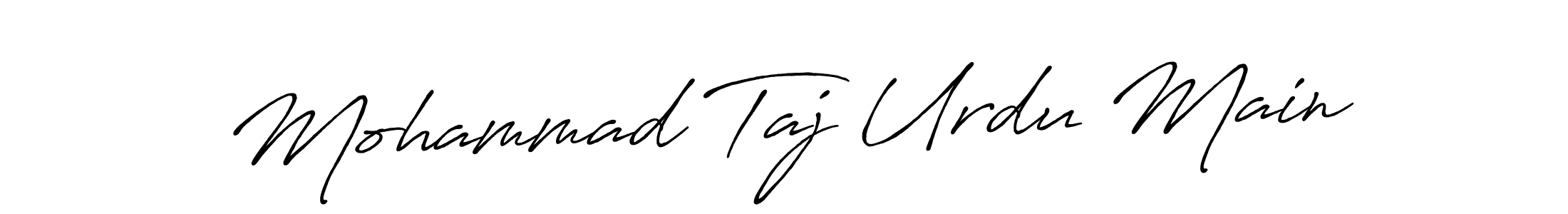 Once you've used our free online signature maker to create your best signature Antro_Vectra_Bolder style, it's time to enjoy all of the benefits that Mohammad Taj Urdu Main name signing documents. Mohammad Taj Urdu Main signature style 7 images and pictures png