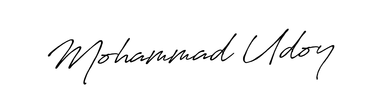 Once you've used our free online signature maker to create your best signature Antro_Vectra_Bolder style, it's time to enjoy all of the benefits that Mohammad Udoy name signing documents. Mohammad Udoy signature style 7 images and pictures png