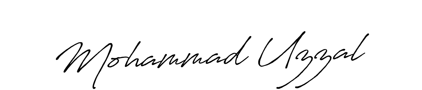 Use a signature maker to create a handwritten signature online. With this signature software, you can design (Antro_Vectra_Bolder) your own signature for name Mohammad Uzzal. Mohammad Uzzal signature style 7 images and pictures png