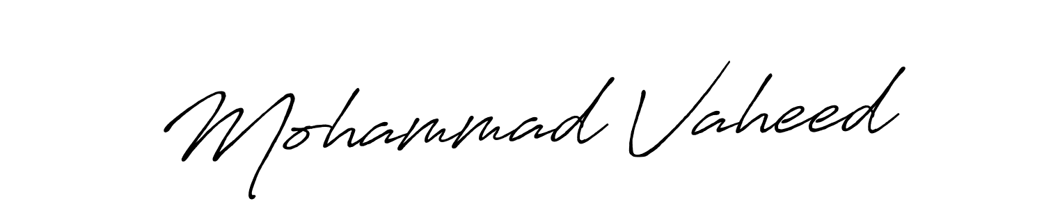 Make a beautiful signature design for name Mohammad Vaheed. Use this online signature maker to create a handwritten signature for free. Mohammad Vaheed signature style 7 images and pictures png