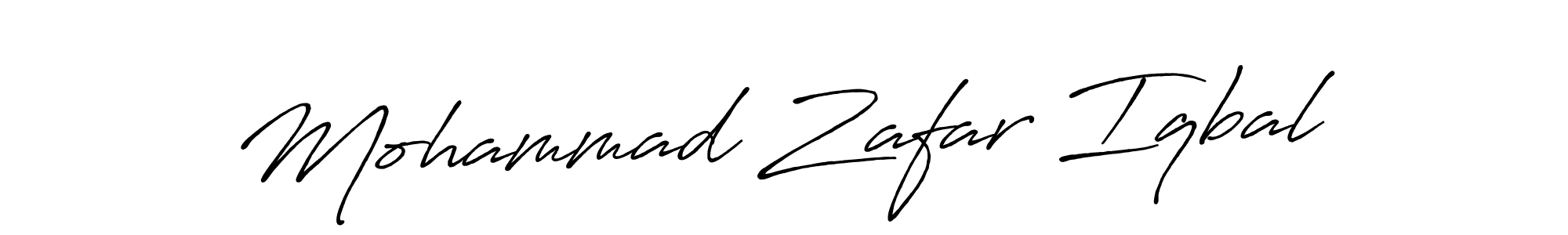 You should practise on your own different ways (Antro_Vectra_Bolder) to write your name (Mohammad Zafar Iqbal) in signature. don't let someone else do it for you. Mohammad Zafar Iqbal signature style 7 images and pictures png