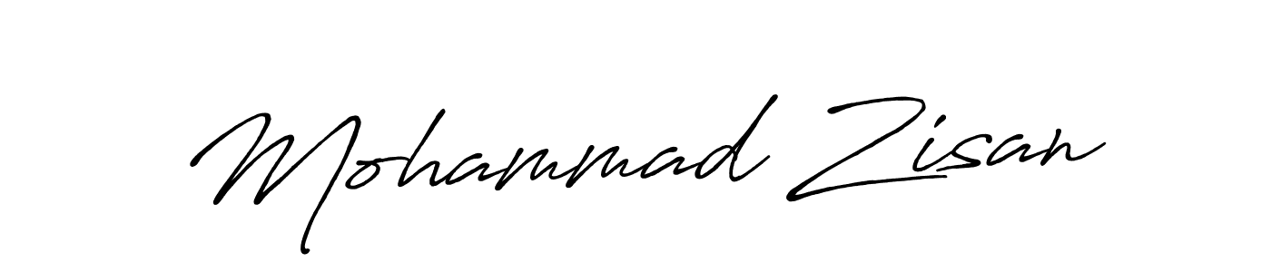 Similarly Antro_Vectra_Bolder is the best handwritten signature design. Signature creator online .You can use it as an online autograph creator for name Mohammad Zisan. Mohammad Zisan signature style 7 images and pictures png