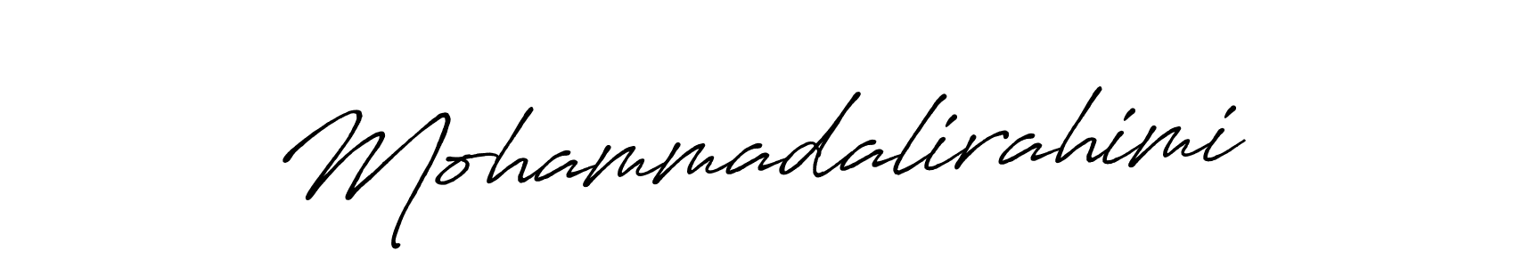 You should practise on your own different ways (Antro_Vectra_Bolder) to write your name (Mohammadalirahimi) in signature. don't let someone else do it for you. Mohammadalirahimi signature style 7 images and pictures png