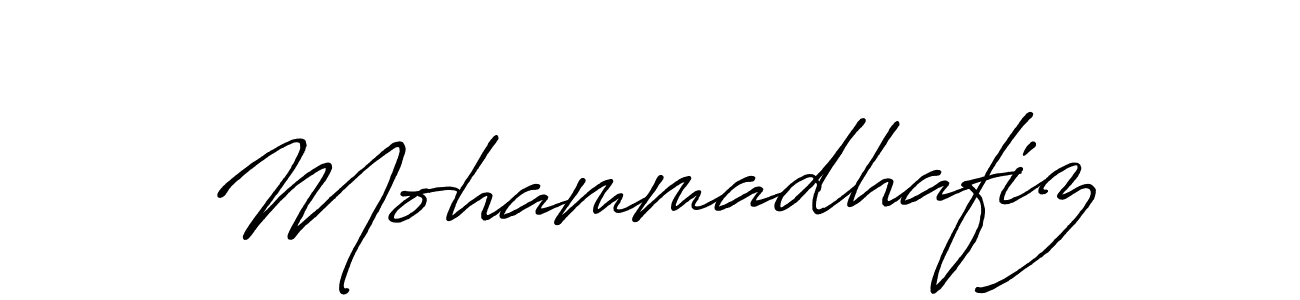 Mohammadhafiz stylish signature style. Best Handwritten Sign (Antro_Vectra_Bolder) for my name. Handwritten Signature Collection Ideas for my name Mohammadhafiz. Mohammadhafiz signature style 7 images and pictures png