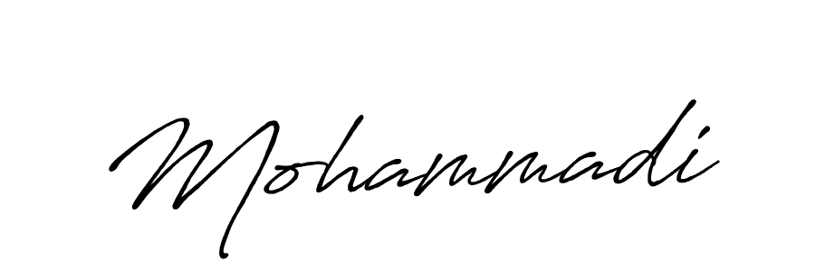 Mohammadi stylish signature style. Best Handwritten Sign (Antro_Vectra_Bolder) for my name. Handwritten Signature Collection Ideas for my name Mohammadi. Mohammadi signature style 7 images and pictures png