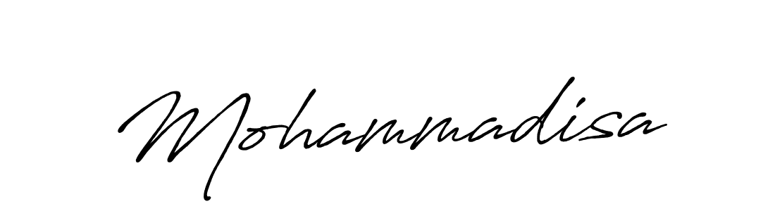 The best way (Antro_Vectra_Bolder) to make a short signature is to pick only two or three words in your name. The name Mohammadisa include a total of six letters. For converting this name. Mohammadisa signature style 7 images and pictures png