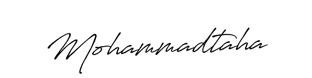 Make a beautiful signature design for name Mohammadtaha. Use this online signature maker to create a handwritten signature for free. Mohammadtaha signature style 7 images and pictures png
