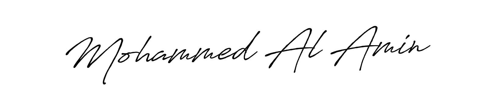 How to make Mohammed Al Amin signature? Antro_Vectra_Bolder is a professional autograph style. Create handwritten signature for Mohammed Al Amin name. Mohammed Al Amin signature style 7 images and pictures png