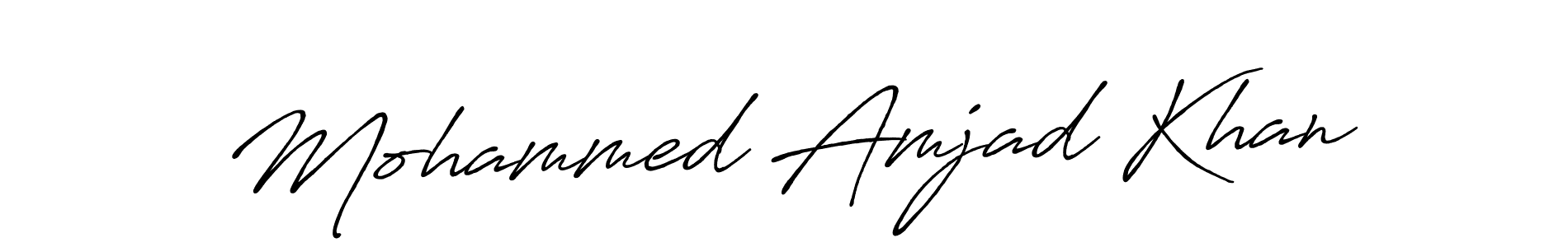 How to Draw Mohammed Amjad Khan signature style? Antro_Vectra_Bolder is a latest design signature styles for name Mohammed Amjad Khan. Mohammed Amjad Khan signature style 7 images and pictures png
