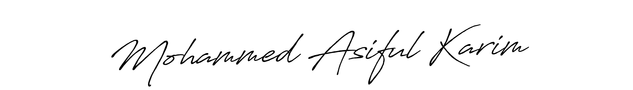 Best and Professional Signature Style for Mohammed Asiful Karim. Antro_Vectra_Bolder Best Signature Style Collection. Mohammed Asiful Karim signature style 7 images and pictures png