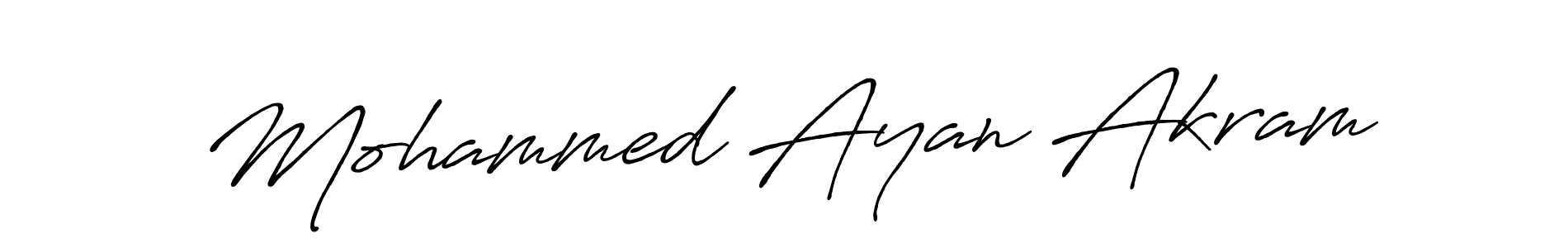 Here are the top 10 professional signature styles for the name Mohammed Ayan Akram. These are the best autograph styles you can use for your name. Mohammed Ayan Akram signature style 7 images and pictures png