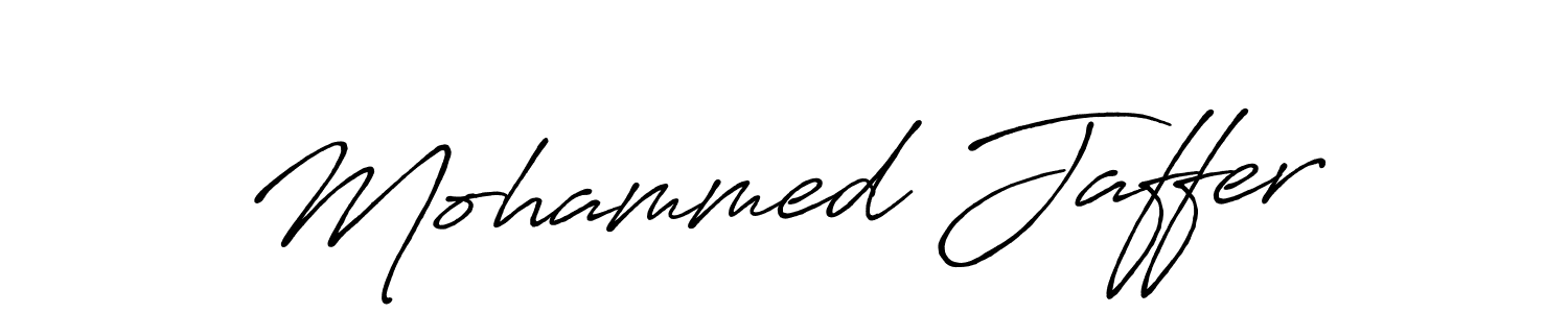Use a signature maker to create a handwritten signature online. With this signature software, you can design (Antro_Vectra_Bolder) your own signature for name Mohammed Jaffer. Mohammed Jaffer signature style 7 images and pictures png