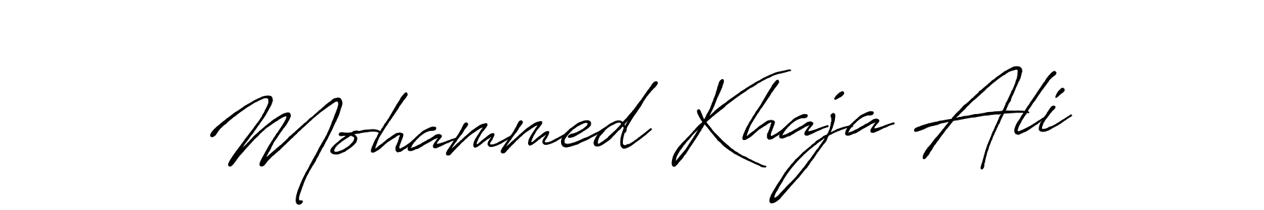 Antro_Vectra_Bolder is a professional signature style that is perfect for those who want to add a touch of class to their signature. It is also a great choice for those who want to make their signature more unique. Get Mohammed Khaja Ali name to fancy signature for free. Mohammed Khaja Ali signature style 7 images and pictures png