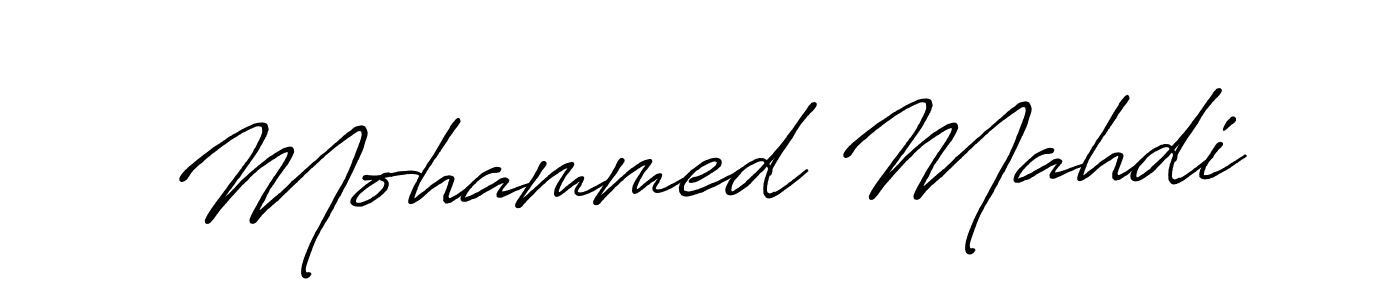 Make a short Mohammed Mahdi signature style. Manage your documents anywhere anytime using Antro_Vectra_Bolder. Create and add eSignatures, submit forms, share and send files easily. Mohammed Mahdi signature style 7 images and pictures png
