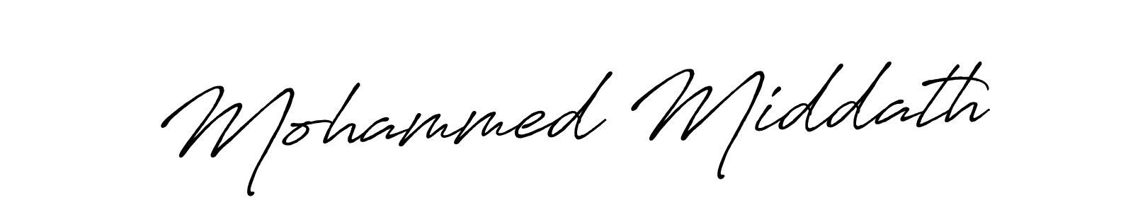 Make a beautiful signature design for name Mohammed Middath. Use this online signature maker to create a handwritten signature for free. Mohammed Middath signature style 7 images and pictures png