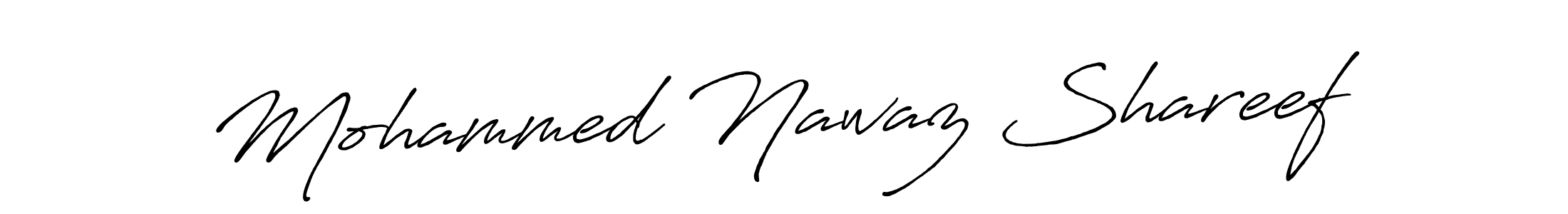 It looks lik you need a new signature style for name Mohammed Nawaz Shareef. Design unique handwritten (Antro_Vectra_Bolder) signature with our free signature maker in just a few clicks. Mohammed Nawaz Shareef signature style 7 images and pictures png