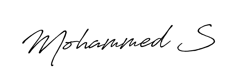 Similarly Antro_Vectra_Bolder is the best handwritten signature design. Signature creator online .You can use it as an online autograph creator for name Mohammed S. Mohammed S signature style 7 images and pictures png