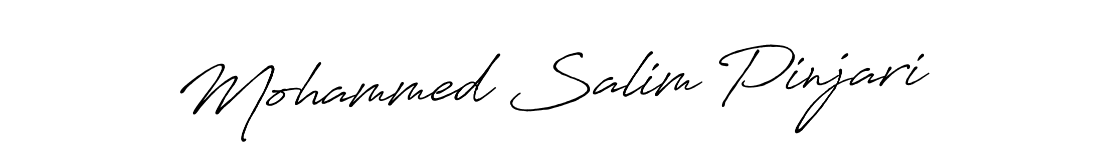 Also You can easily find your signature by using the search form. We will create Mohammed Salim Pinjari name handwritten signature images for you free of cost using Antro_Vectra_Bolder sign style. Mohammed Salim Pinjari signature style 7 images and pictures png