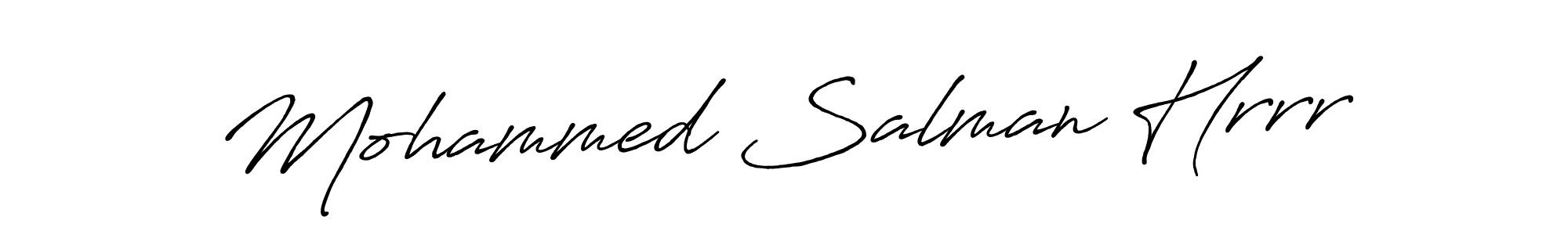 How to Draw Mohammed Salman Hrrr signature style? Antro_Vectra_Bolder is a latest design signature styles for name Mohammed Salman Hrrr. Mohammed Salman Hrrr signature style 7 images and pictures png
