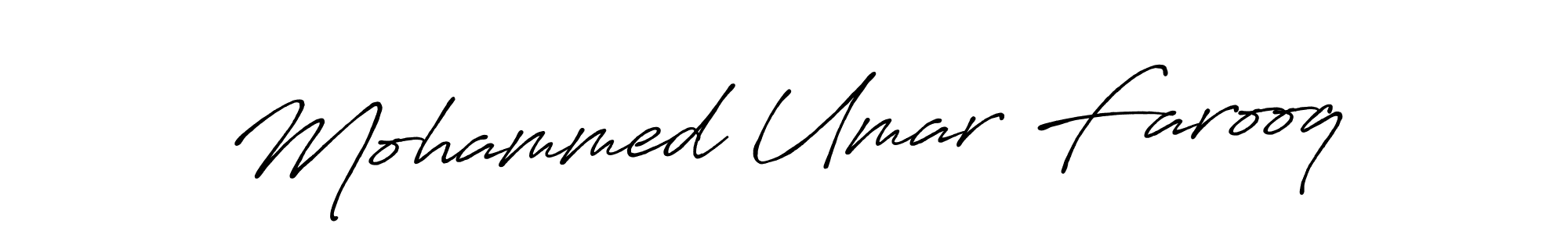 Antro_Vectra_Bolder is a professional signature style that is perfect for those who want to add a touch of class to their signature. It is also a great choice for those who want to make their signature more unique. Get Mohammed Umar Farooq name to fancy signature for free. Mohammed Umar Farooq signature style 7 images and pictures png