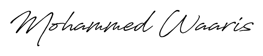 A timeless handwritten aesthetic for Mohammed Waaris. The Antro_Vectra_Bolder font gives your signature a handcrafted feel with natural curves. Mohammed Waaris signature style 7 images and pictures png