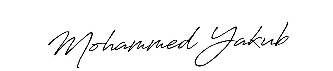 Also You can easily find your signature by using the search form. We will create Mohammed Yakub name handwritten signature images for you free of cost using Antro_Vectra_Bolder sign style. Mohammed Yakub signature style 7 images and pictures png
