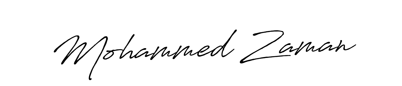 How to make Mohammed Zaman signature? Antro_Vectra_Bolder is a professional autograph style. Create handwritten signature for Mohammed Zaman name. Mohammed Zaman signature style 7 images and pictures png
