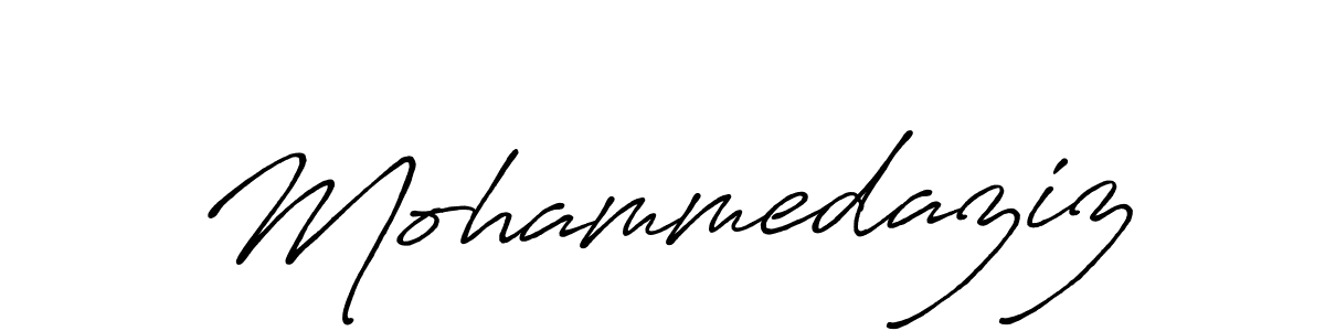 You should practise on your own different ways (Antro_Vectra_Bolder) to write your name (Mohammedaziz) in signature. don't let someone else do it for you. Mohammedaziz signature style 7 images and pictures png