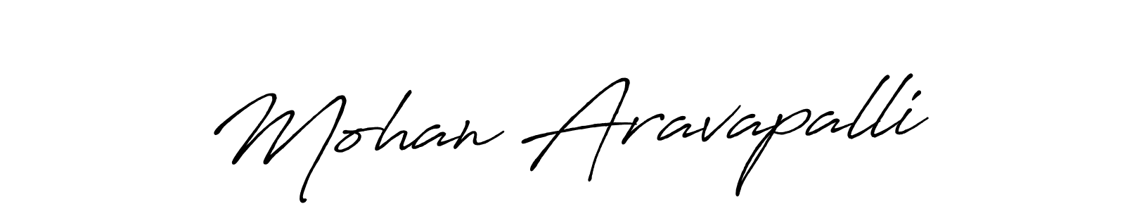 You should practise on your own different ways (Antro_Vectra_Bolder) to write your name (Mohan Aravapalli) in signature. don't let someone else do it for you. Mohan Aravapalli signature style 7 images and pictures png